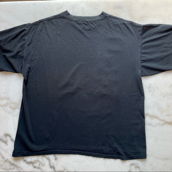 Vintage 90's MAGIC JOHNSON Los Angeles Lakers NBA Salem Sportswear XL T-Shirt - Picture 4 of 4